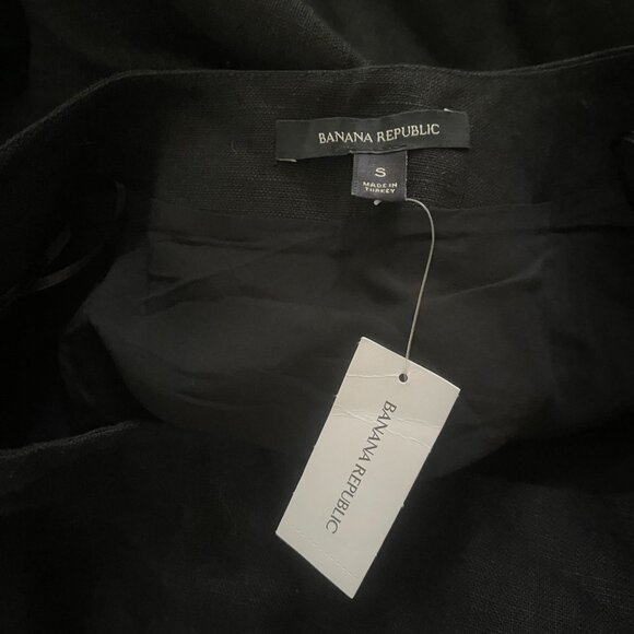 New Banana Republic Odile 100% Linen One Shoulder Dress - Size S - Picture 6 of 9